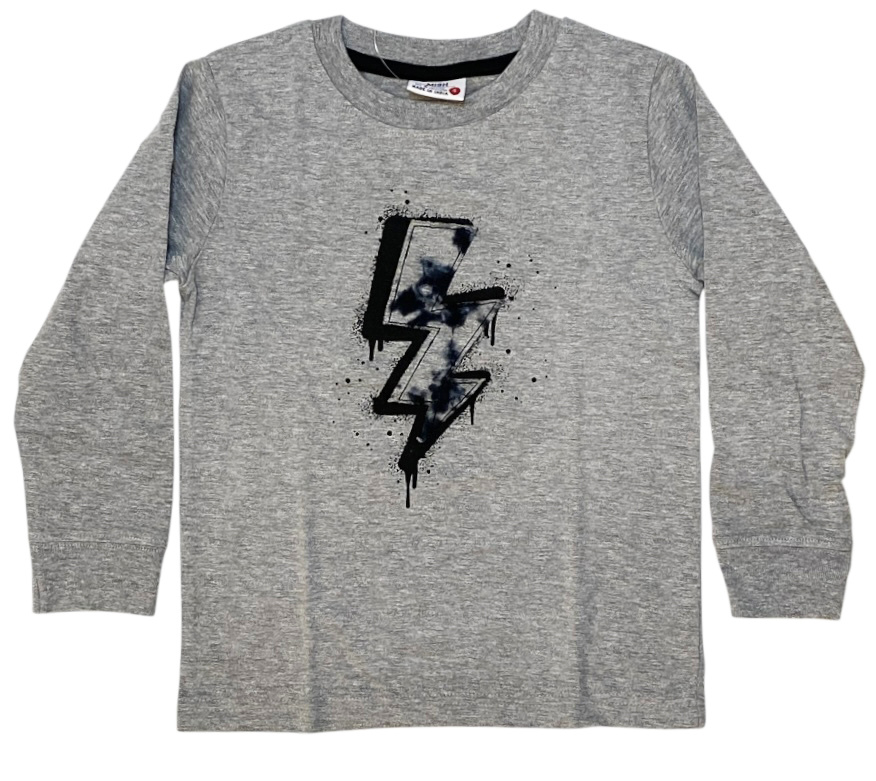 Mish Heather Grey TD Bolt Top