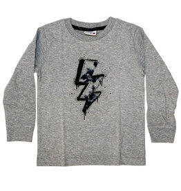 Mish Heather Grey TD Bolt Infant Top