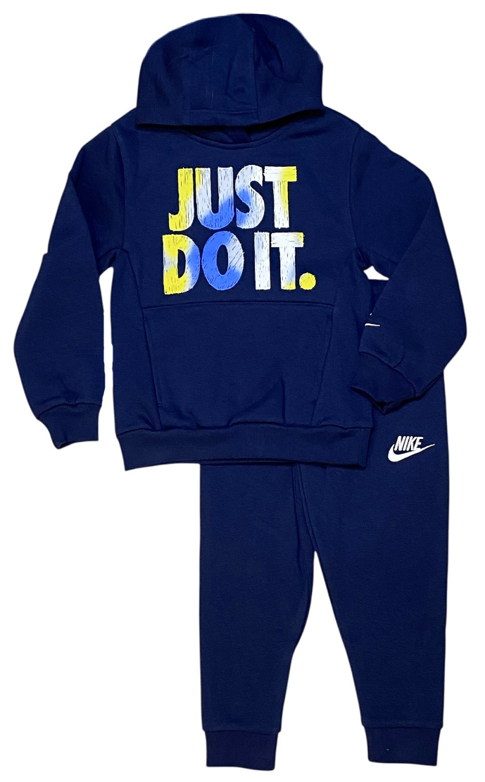 Nike Navy Just do It Jog Set