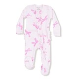 Angel Dear Pretty Bows Ribbed Footie