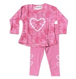 Mish Pink Crush Heart Inf Legging Set