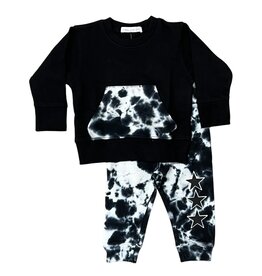 Mish Black TD Pocket Sweatsuit Set