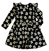 Hux Gold Cherry Toddler Dress