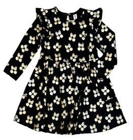 Hux Gold Cherry Toddler Dress