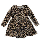 Lev Baby Leopard Onesie Dress
