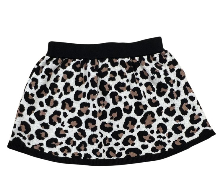Design History Leopard Soft Knit Skirt
