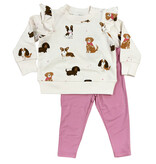 Angel Dear Sweet Puppies Legging Set