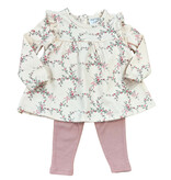 Angel Dear Antoinette Floral Dress w/Legging