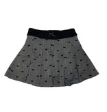 FBZ Herringbone Bow Skort
