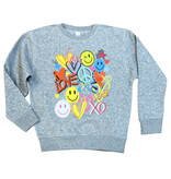 Rock Candy Grey Graffiti Sweatshirt