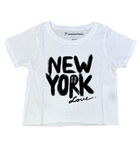 Prince Peter NYC Graffiti Cropped Tee