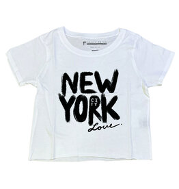 Prince Peter NYC Graffiti Cropped Tee