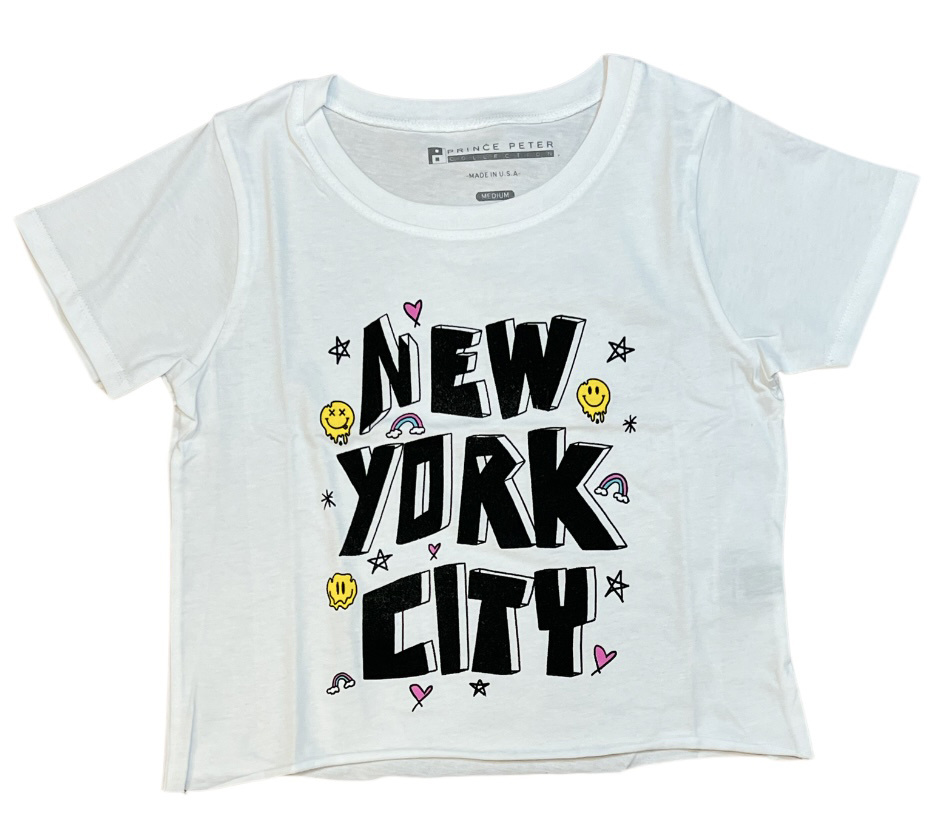 Prince Peter New York C. Cropped Tee