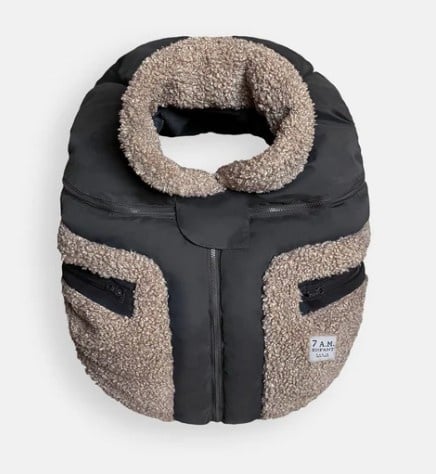7AM Enfant Carseat Cocoon - Teddy Applique