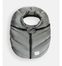 7am Enfant Metallic Grey Cocoon Car Seat Cover