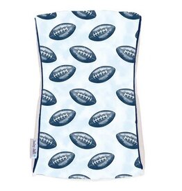 Baby Jar Football Burp Cloth