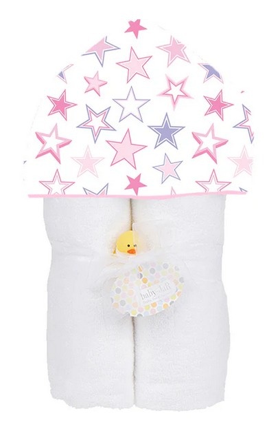 Baby Jar Pink Starry Sky Towel Set