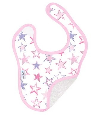 Baby Jar Pink Starry Sky Bib