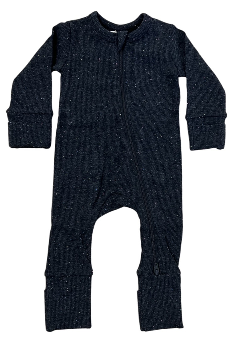 Speckled Ribbed Char Conv Footie