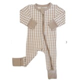 SP Love Tan Gingham Conv Footie