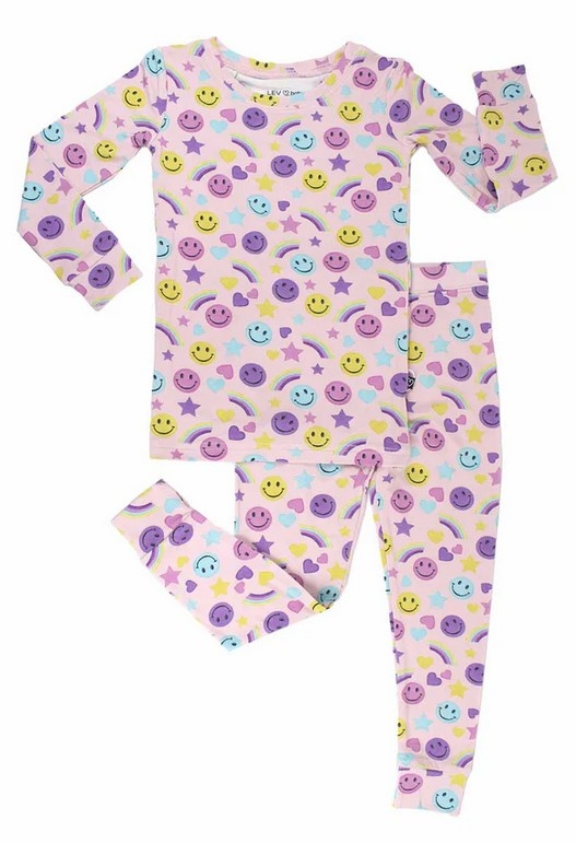 Lev Cora Smiley PJ Set