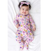 Lev Baby Cora Smiley Ruffle Footie