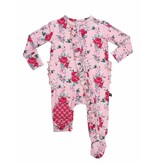 Lev Baby Rosalind Floral Ruffle Footie
