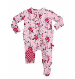 Lev Baby Rosalind Floral Ruffle Footie