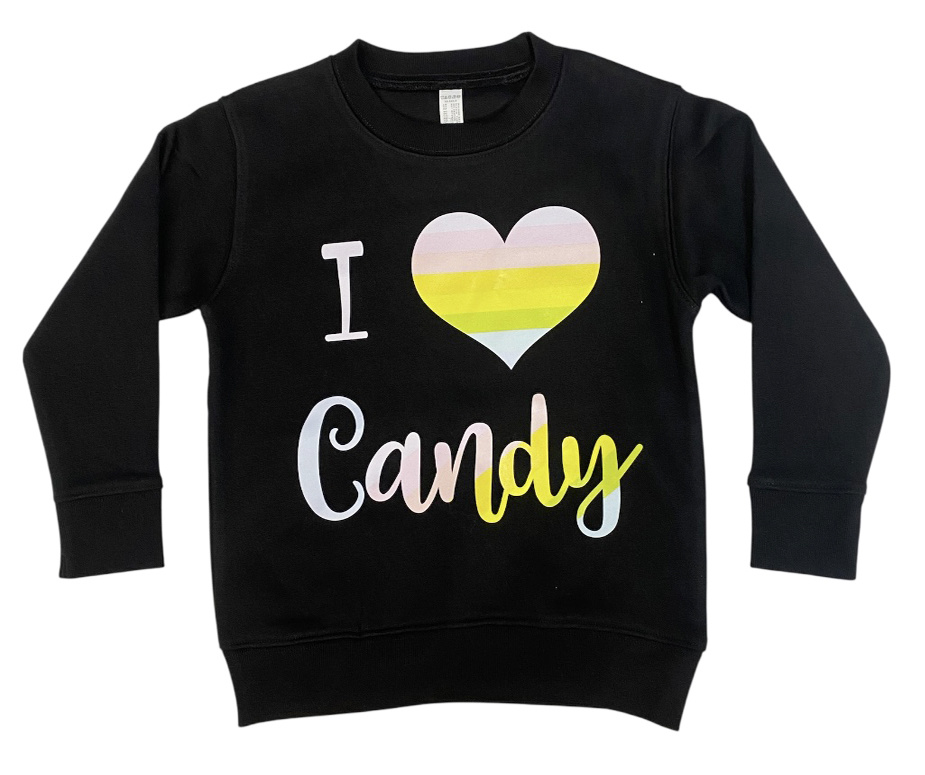 Rock Candy I Love Candy Sweatshirt