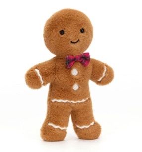 Jellycat Jolly Gingerbread Fred Original