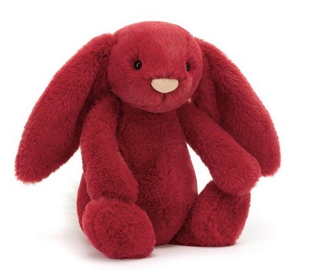 Jellycat Bashful Luxe Bunny Scarlett Original