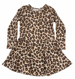 Sofi Cheetah Ribbed Dress