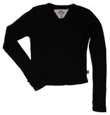 T2Love Black Thermal LS Top