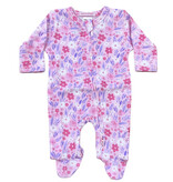 Baby Steps Pretty Floral Footie