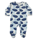 Baby Steps Blue Footballs Footie