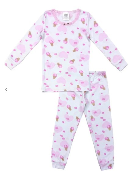 Esme  Sweet Ice Cream Inf PJ Set