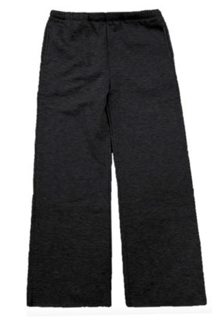 Suzette Black Cloud Wide Leg Sweatpant
