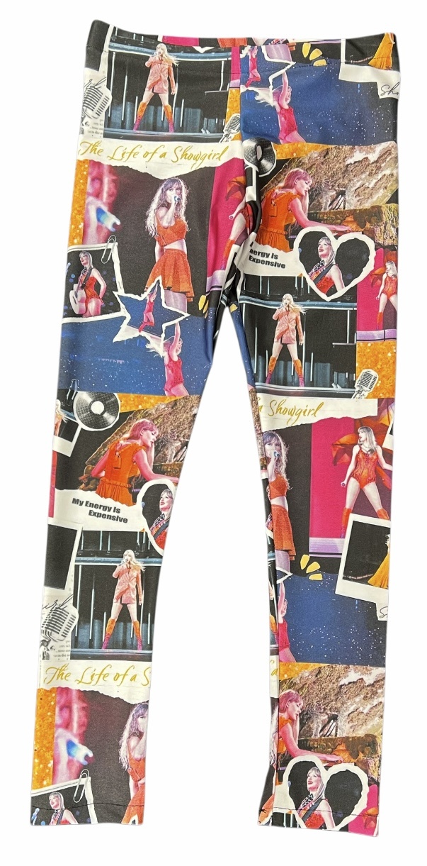 Swiftie Showgirl Print Legging