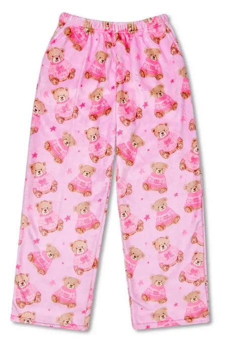 Iscream Beary Cute Plush Pants
