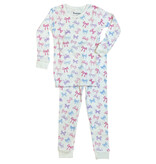 Baby Steps Multi Bow Infant PJ Set