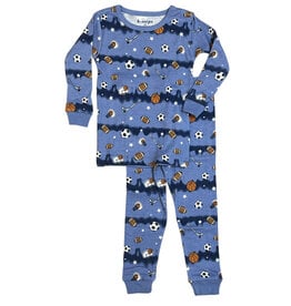 Baby Steps Play Sports PJ Set
