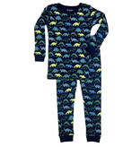 Baby Steps Navy Dino Parade PJ Set