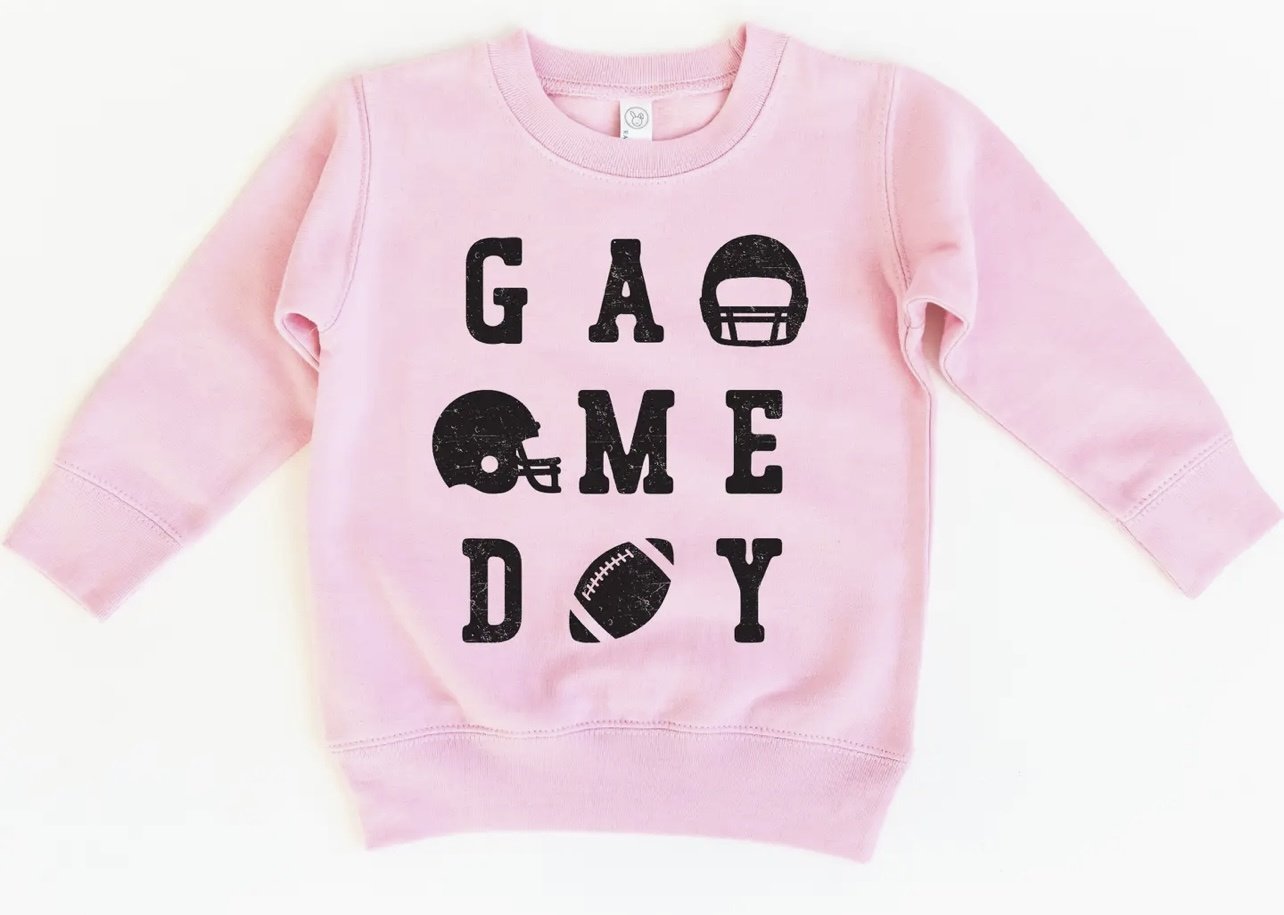 Touch Down Pink Sweatshirt