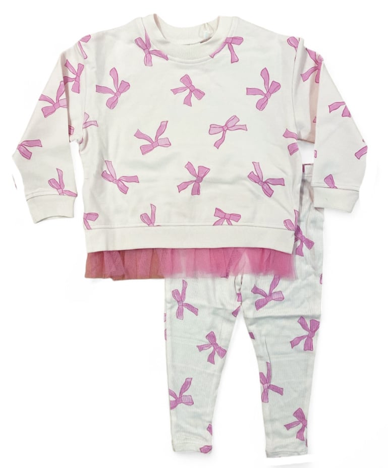 Angel Dear Pretty Bows Tulle Toddler Set
