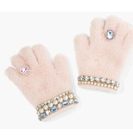 Super Smalls Cotton Candy Jeweled Gloves