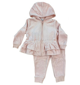Angel Dear Blush Pink Velour Set