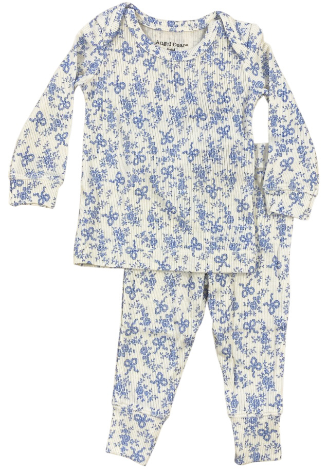 Angel Dear Romi Floral Ribbed Set