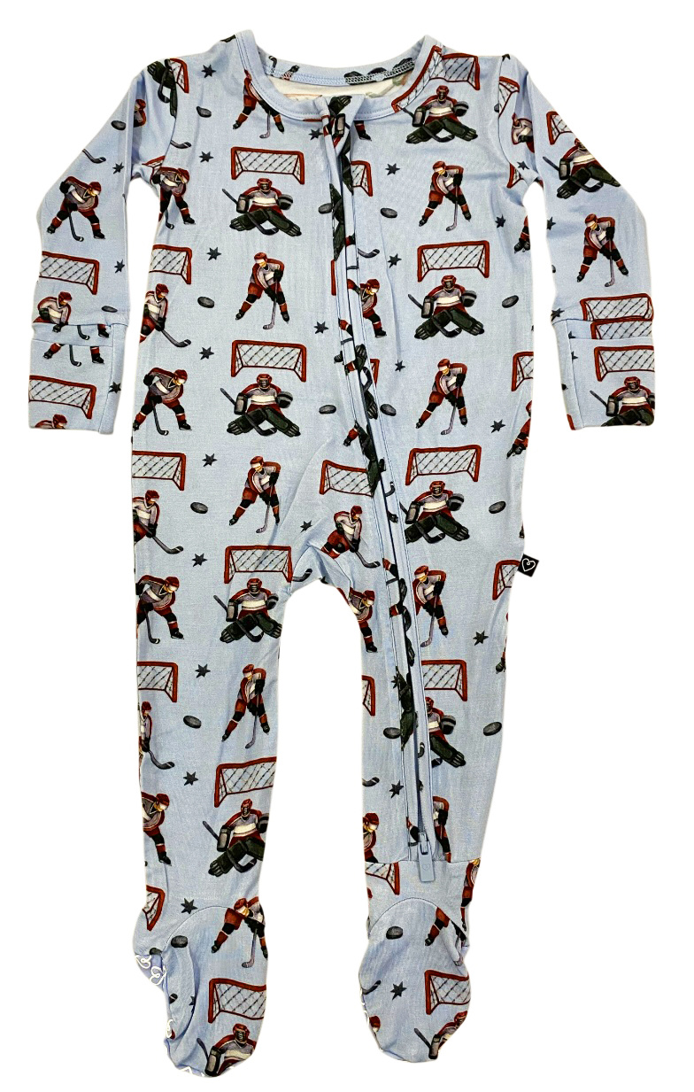 Lev Baby Bobby Hockey Zip Footie