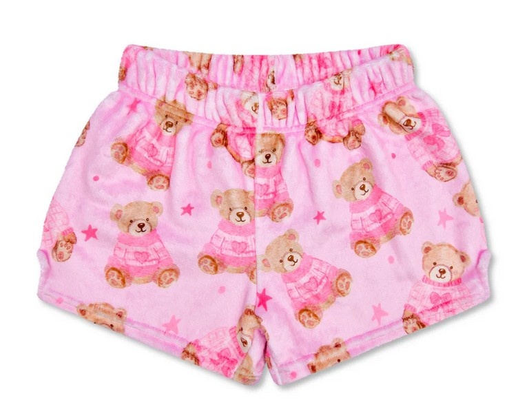 IScream Beary Cute Plush Shorts