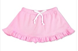 iScream Pink Fleece Ruffled Skort